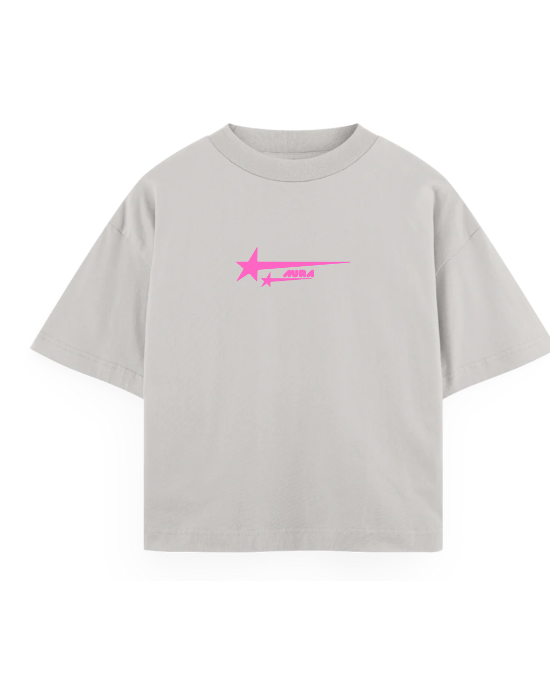 Camiseta Oversize Gris NEON Staff
