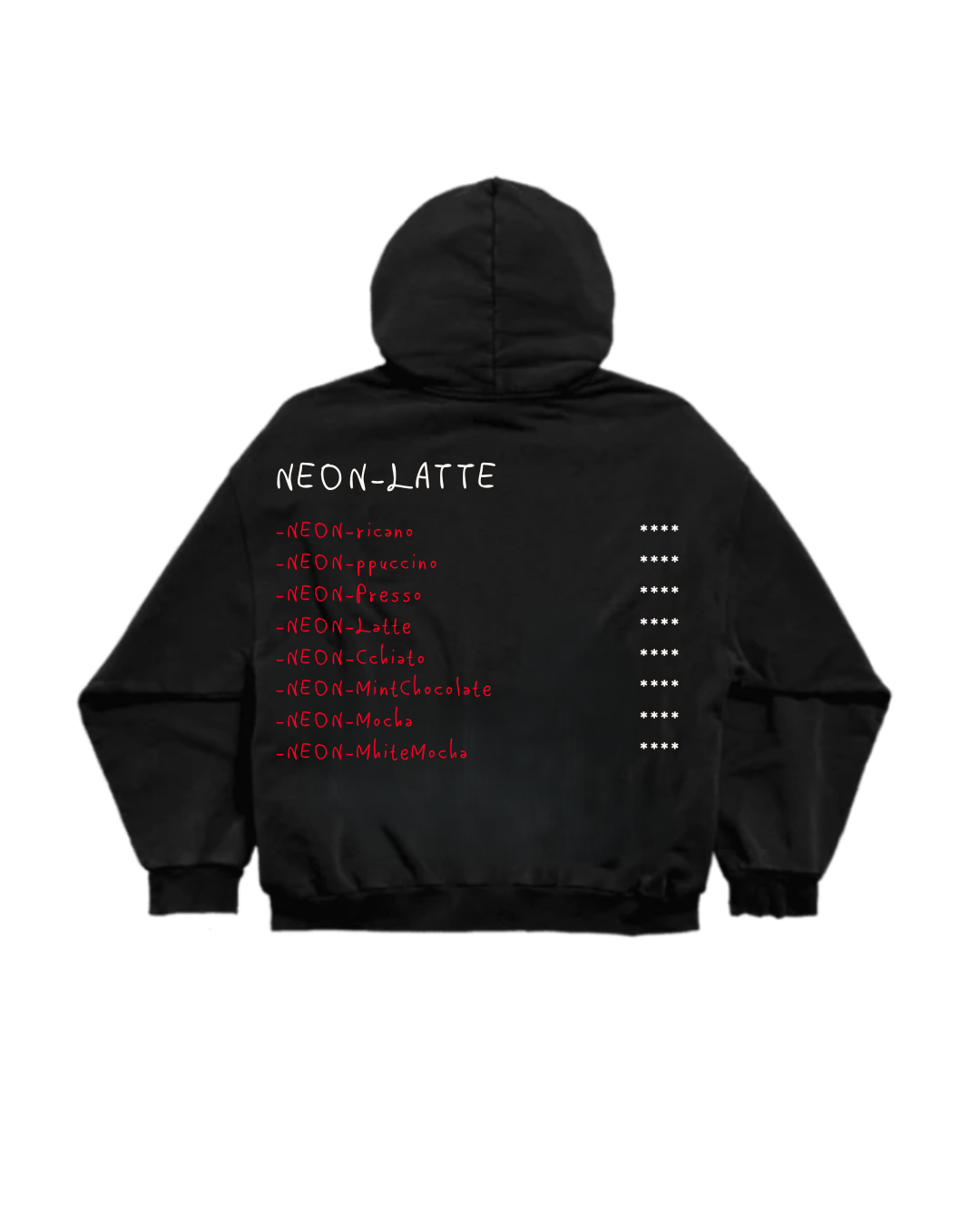 Sudadera con capucha NEON-LATTE